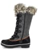 Kimberfeel Winterstiefel "Capucine" in Grau/ Schwarz