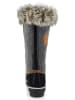 Kimberfeel Winterstiefel "Capucine" in Grau/ Schwarz