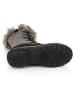 Kimberfeel Winterstiefel "Capucine" in Grau/ Schwarz