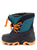 Kimberfeel Winterstiefel "Tyfen" in Türkis/ Schwarz/ Orange