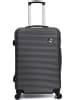 BlueStar Hardcase-Trolley "London" in Schwarz - (B)41 x (H)60 x (T)26 cm