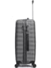 BlueStar Hardcase-Trolley "London" in Dunkelgrau - (B)41 x (H)60 x (T)26 cm
