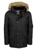 Geographical Norway Parka "Abiosaure" zwart