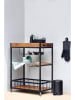 Wenko Keukentrolley "Rustico" walnoot - (B)80 x (H)89,5 x (D)40 cm