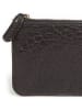 Abaco Leren portemonnee "Nina" zwart - (B)19 x (H)10,5 x (D)1 cm