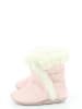 Robeez Leren winterboots "Bootie" lichtroze