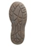 POM POM Leder-Boots in Dunkelblau