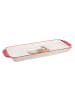 Bizzotto Dienblad wit/rood - (B)40 x (H)3,2 x (D)15 cm