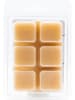 CANDLE-LITE 2-delige set: geurwas "Island Coconut Mahagony" beige - 2x 56 g