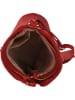 Florence Bags Leren schoudertas "Larissa" rood - (B)26 x (H)21 x (D)12 cm