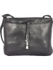Florence Bags Leren schoudertas "New Sport" zwart - (B)20 x (H)18 x (D)5 cm