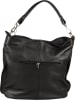 Florence Bags Skórzana torebka "Taba" w kolorze czarnym - 32 x 31 x 16 cm