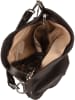 Florence Bags Leder-Schultertasche "Taba" in Braun - (B)32 x (H)31 x (T)16 cm