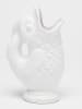 Tierra Bella Vase "Pez" in Weiß - (H)26 cm