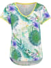 Hip Shirt "Viridi" groen/blauw