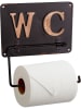 Anticline Toilettenpapierhalter in Antikbraun - (B)16,5 x (H)18 cm