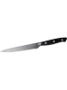 Nirosta Küchenmesser "Trinity" in Schwarz/ Silber - (L)14 cm