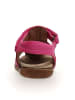 Naturino Skórzane sandały w kolorze różowym