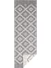 NORTHRUGS Indoor-/ Outdoor-Teppich "Malibu" in Grau/ Creme