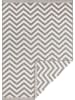 NORTHRUGS Indoor-/ Outdoor-Teppich "Palma" in Grau/ Creme