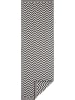NORTHRUGS Indoor-/ Outdoor-Teppich "Palma" in Schwarz/ Creme