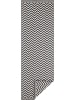 NORTHRUGS Indoor-/ Outdoor-Teppich "Palma" in Schwarz/ Creme