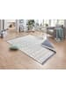NORTHRUGS Indoor-/outdoortapijt "Kuba" blauw/crème