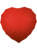 FALCONETTI Stockschirm "Heart" in Rot - Ø 107 cm