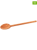 Fackelmann 2-delige set: kooklepels lichtbruin - (L)30 cm