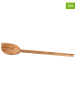 Fackelmann 2-delige set: kooklepels lichtbruin - (L)30 cm