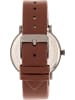 Simplify Kwartshorloge "The 6200" bruin/antraciet/beige