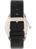 Simplify Kwartshorloge "The 6300" zwart/zilverkleurig/wit