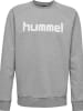 Hummel Sweatshirt "Logo" in Grau