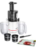 Bosch Entsafter "Slow Juicer" in Schwarz/ Weiß - 150 W