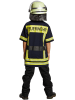 Party x People Kostuumshirt "Brandweerman" donkerblauw/geel