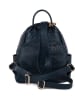 Mia Tomazzi Leder-Rucksack in Dunkelblau - (B)20 x (H)25 x (T)12 cm