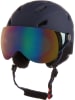 CMP Ski-/snowboardhelm donkerblauw/bruin/meerkleurig