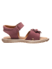 kmins Leren sandalen lila