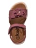 kmins Leren sandalen lila