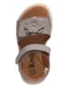 kmins Leder-Sandalen in Grau