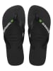 Havaianas Teenslippers "Brasil Logo" zwart