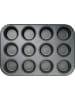 Zenker Muffinform "Energy" in Anthrazit - (L)38 x (B)26 cm