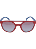adidas Okulary przeciwsłoneczne unisex w kolorze czerwonym