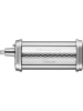 KitchenAid Edelstahl-Nudelvorsätze "5KSMPRA" in Silber