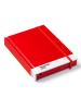 COPENHAGEN.DESIGN Notitieboek rood - (L)17 x (B)12 cm