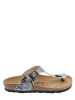 Sunbay Teenslippers zwart/wit
