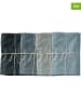 Madre Selva 4er-Set: Servietten "Blue Gradient" in Blau - (L)40 x (B)20 cm