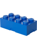 LEGO Pojemnik "Classic Brick 8" w kolorze niebieskim na lunch - 20 x 7,3 x 10 cm
