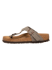 Birkenstock Japonki "Gizeh" w kolorze szarym