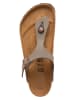 Birkenstock Japonki "Gizeh" w kolorze szarym